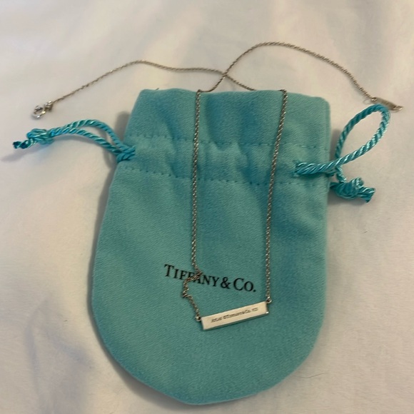 Tiffany&Co. Atlas Collection 925 Bar Necklace - Picture 5 of 7